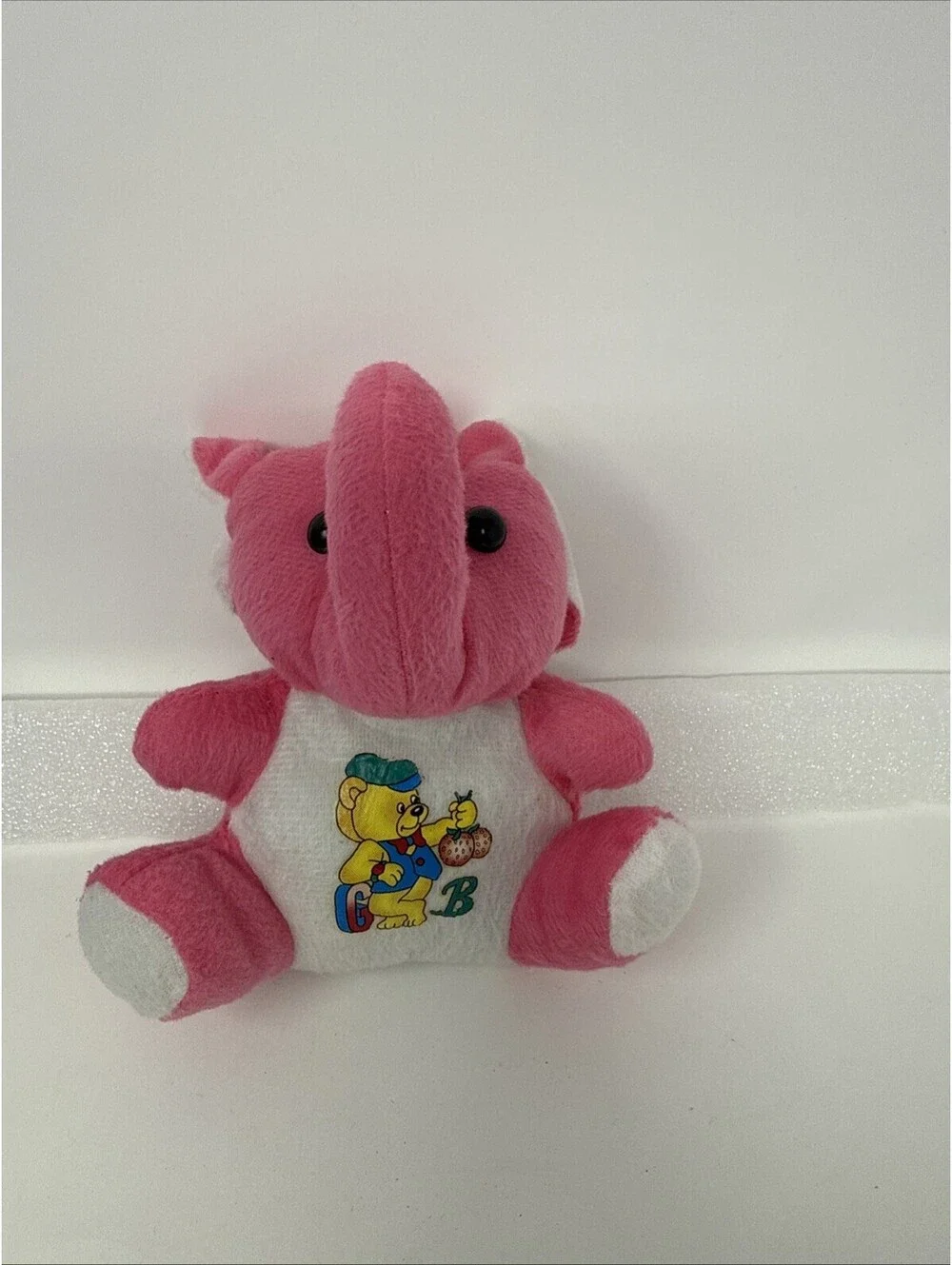 Little Pink Elephant Plush Stuffed Animal